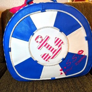 Betsey Johnson anchor luggage